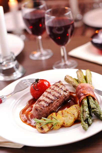Romantic Steak Dinner Stock Photos, Pictures & Royalty-Free Images - iStock