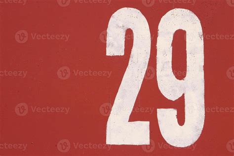 red painted wall texture number   stock photo  vecteezy