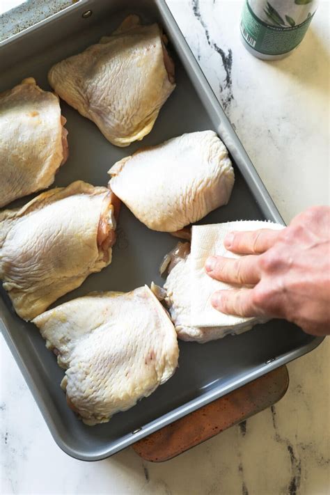 5-Ingredient (Super-Easy!) Oven Baked Bone-In Chicken Thighs - Real