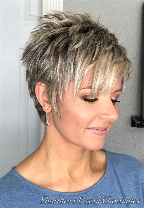 How to Style a Longer Pixie Cut - Great Style for Mature Women Funky