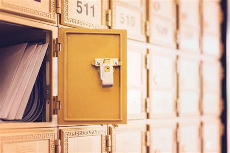 how to open a post office box