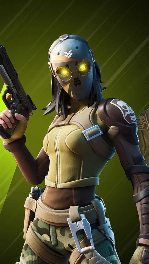 Metal Masq, Fortnite, Metal Mouth, Zadie, 4k HD Phone Wallpaper | Rare