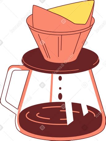 Drip coffee PNG, SVG