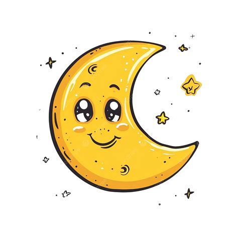 Luna De Dibujos Animados