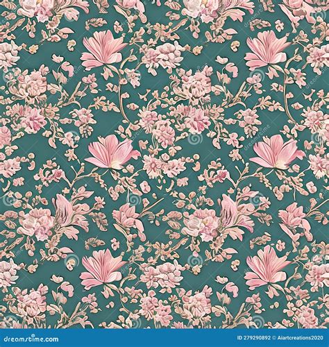 100 Papers With Classical Floral Patterns
