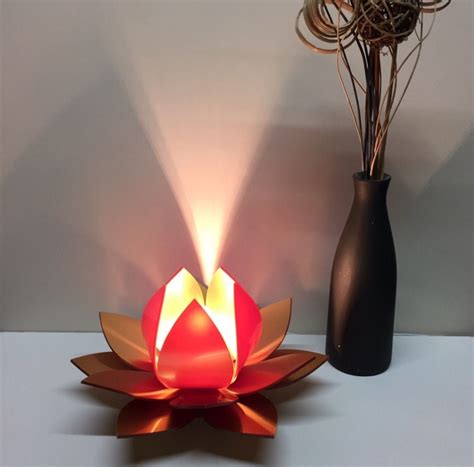 flower lotus lamp 1