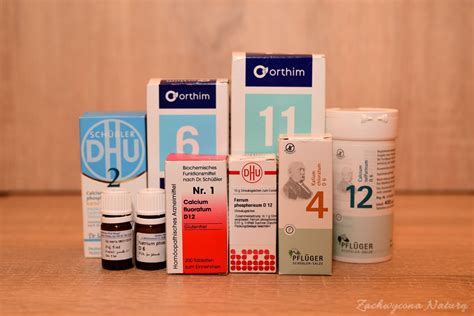 Sole Schüssslera – trochę niemieckiej homeopatii – Zachwycona Naturą