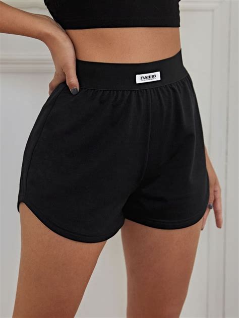 letter patched track shorts short outfits dapper mens fashion track