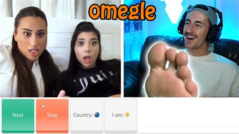 These Omegle Girls Had A Foot Fetish... - YouTube
