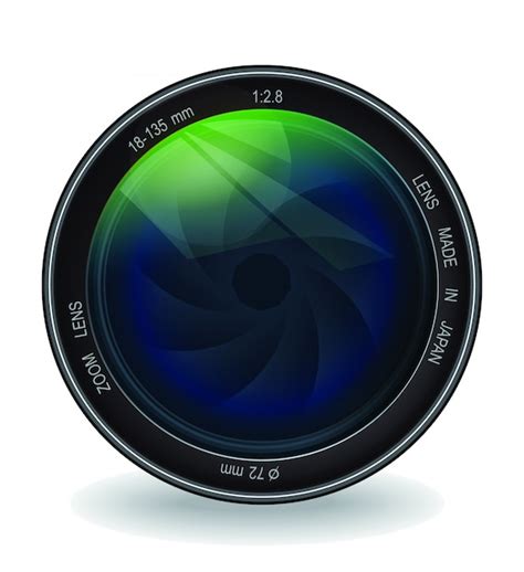 premium vector professional lens vector