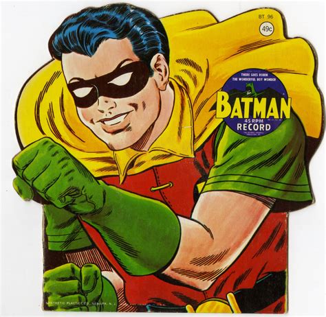 Nerd Squared: Vintage 1966 Batman 45 Records