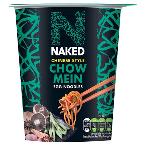 Naked Noodle Chinese Style Chow Mein 78g | Packet Rice, Pasta & Noodles