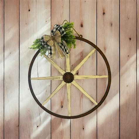 Wagon Wheel Decor Rustic Farmhouse Decor - Etsy