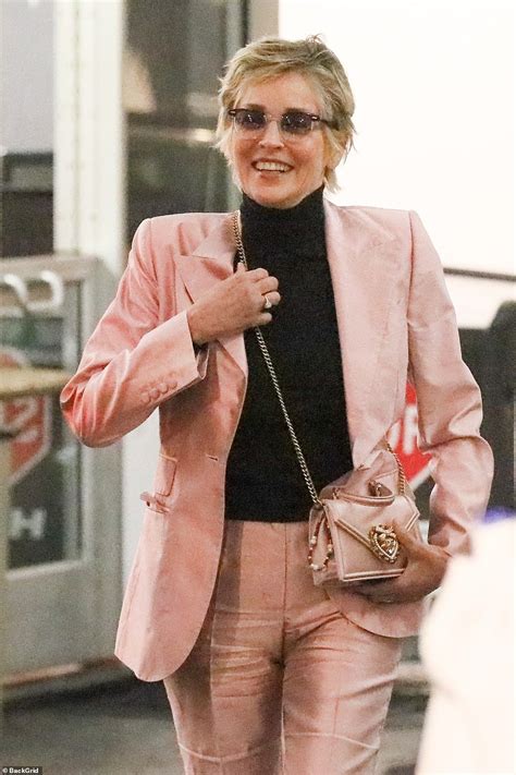 Sharon Stone, 64, looks younger than her years in new candid photos ...