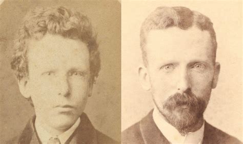 photograph  teenage vincent van gogh   brother theo