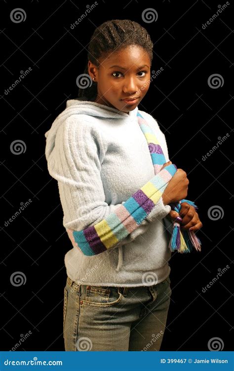 stock image image  portrait attractive african