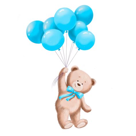 Baby Shower Teddy Bear Balloons at Ernest Stockton blog