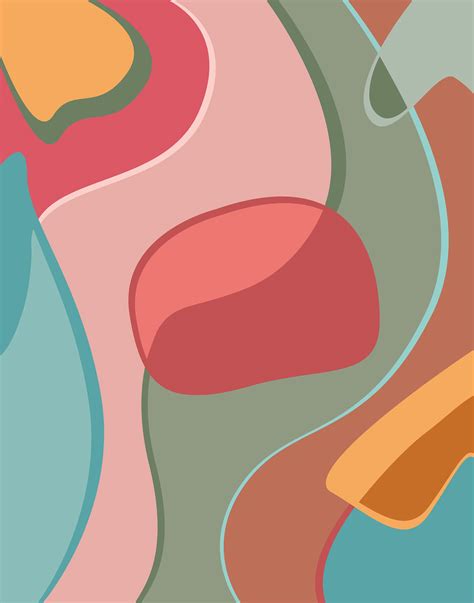 Project using a color palette on Behance