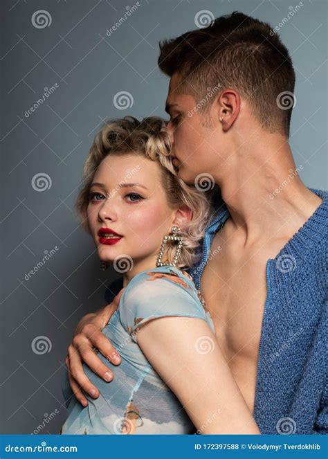 Sensual Touch. Intimacy Sensual Concept. Romantic And Love. Tenderness