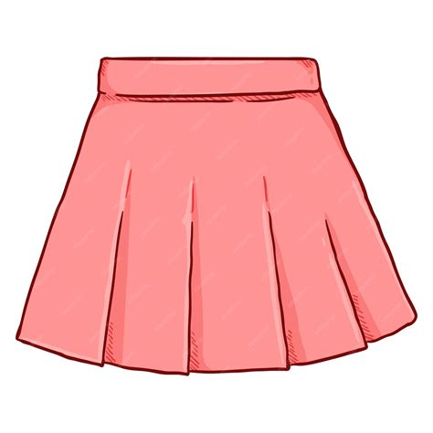 premium vector vector cartoon women pink skirt