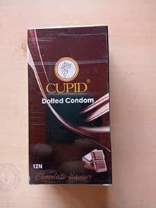 Buy CUPID Chocolate flavor condom - 12 Pieces & Extra Dotted Litchi