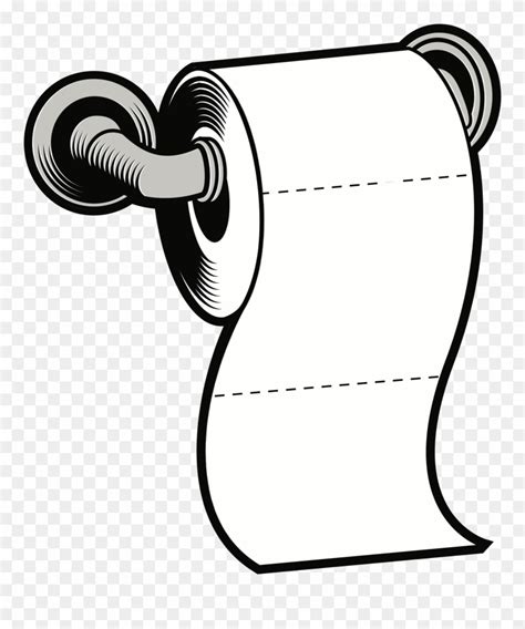 Download Toilet Clip Banner Transparent Stock - Toilet Paper Roll Clip Art - Png Download ...