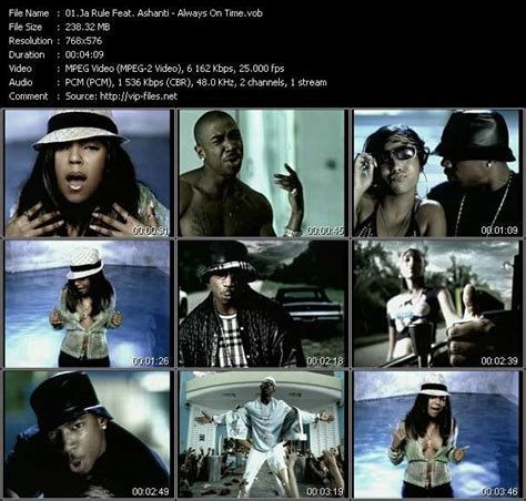 Ja Rule Feat. Ashanti - Always On Time - Download High-Quality Video(VOB)