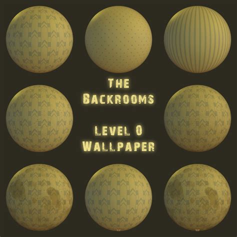 ArtStation - Yellow Wallpaper - The Backrooms