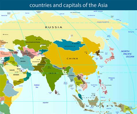 Map Asia