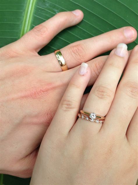 Plain Wedding Band Solitaire at Tia Curtis blog