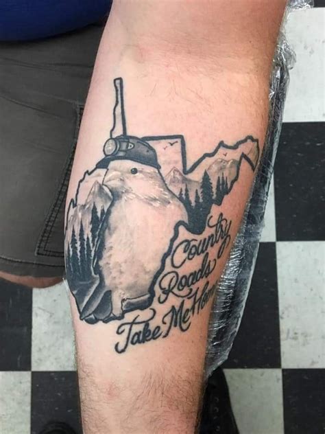 West Virginia canary coal miner tattoo | West virginia tattoo, Tattoos ...