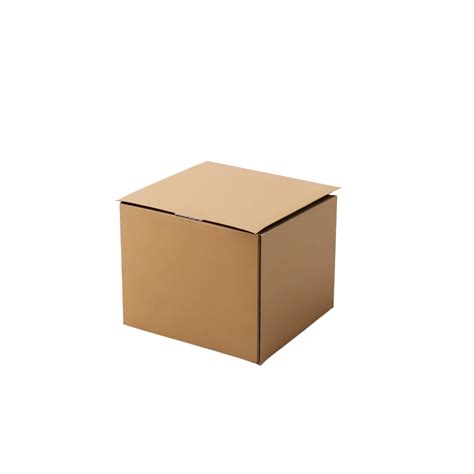 Isolated brown cardboard box on transparent background, brown cardboard box photography ...