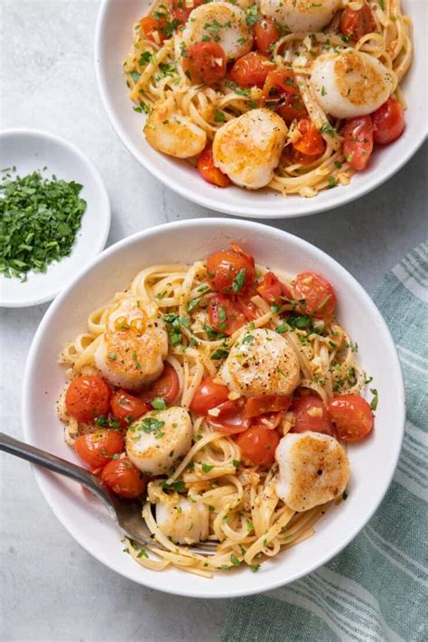 Scallop Pasta (30-Minute Pasta Dish!)