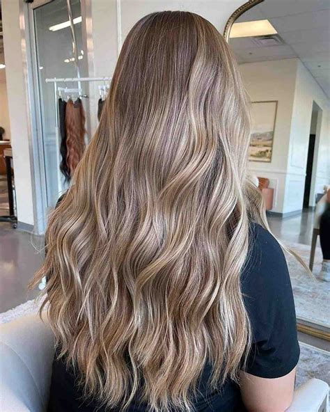 Light Brown Hair With Blonde Tips