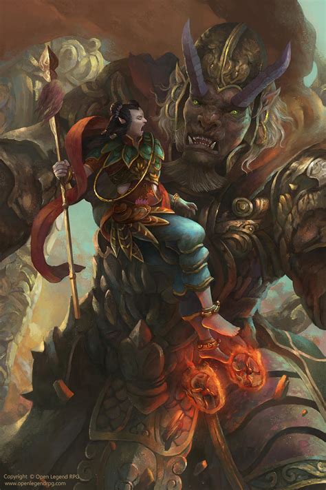 Ne Zha by Montjart on DeviantArt