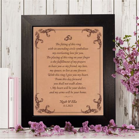 Frame for wedding vows 60 photos - Astyledwedding.com