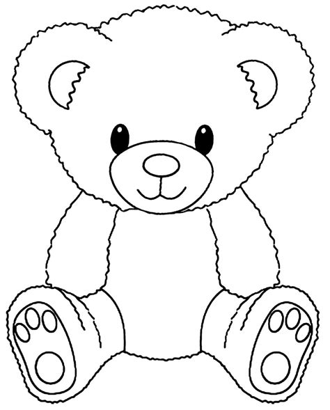 Desenho Do Urso Para Colorir - Desenhos para colorir de Ursinho - Dicas Práticas