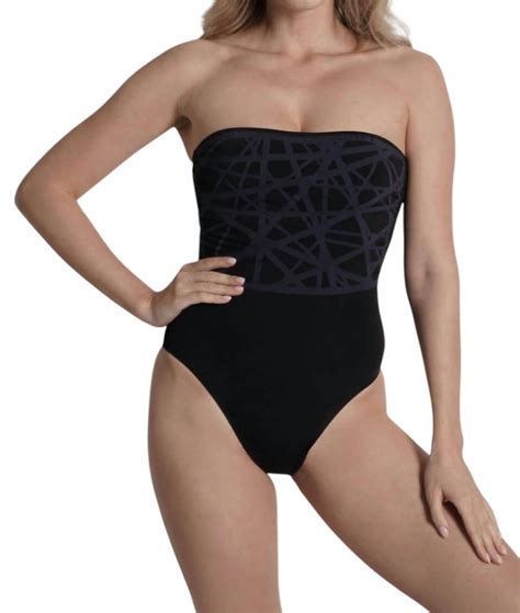 Sauipe - Strapless One Piece Swimsuit – Snagged & Bagged