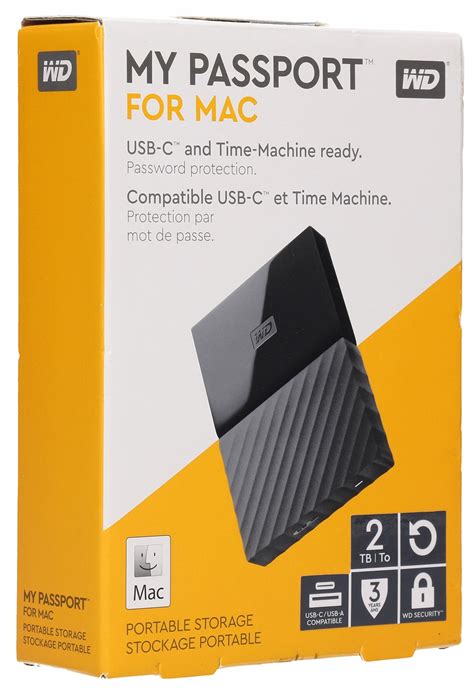 External Hard Drive 1TB USB C for Mac - Mac Ops