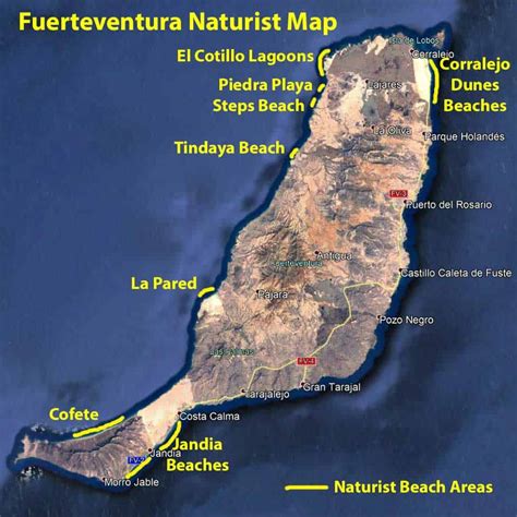 Naturist Beaches in Fuerteventura | Naturist Hotels and Villas