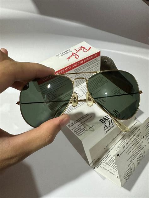 Vintage Ray Ban Aviators 1980's Mint Condition on Carousell