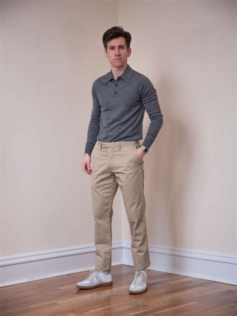 Dark Grey Sweater Khaki Pants at Michael Rockwell blog
