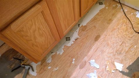 Easiest way to remove glued down linoleum? : r/HomeImprovement