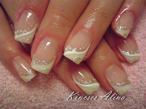 Pink nail art designs, Bridal nails designs, Nail designs