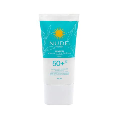 protector solar nude mineral spf  nude falabellacom