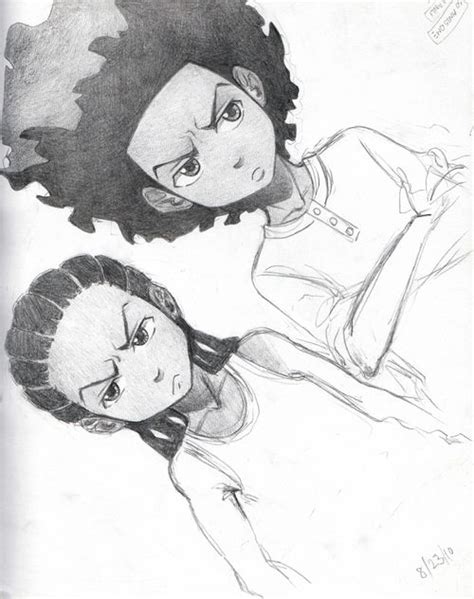 Riley Freeman Boondocks Coloring Pages - Tripafethna