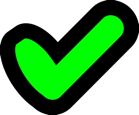 clipart tick