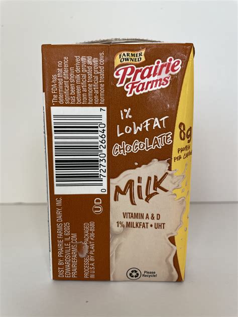 Prairie Farms Lowfat UHT Chocolate Milk — Chocolate Milk Reviews
