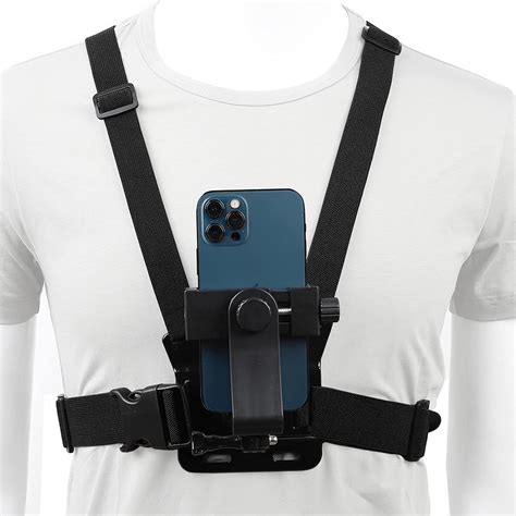 Amazon.com: PellKing Mobile Phone Chest Mount Harness Strap Holder Cell