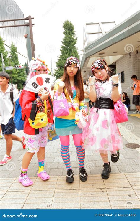 harajuku fashion editorial photo image  attraction